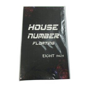 BetLight 8 Inch Modern Outside Stainless Steel Floating Home Address Number 1